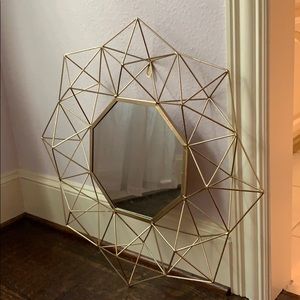 gold mirror